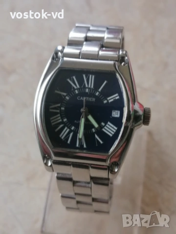 CARTIER AUTOMATIC МЪЖКИ ЧАСОВНИК РАБОТЕЩ, снимка 12 - Антикварни и старинни предмети - 53295407