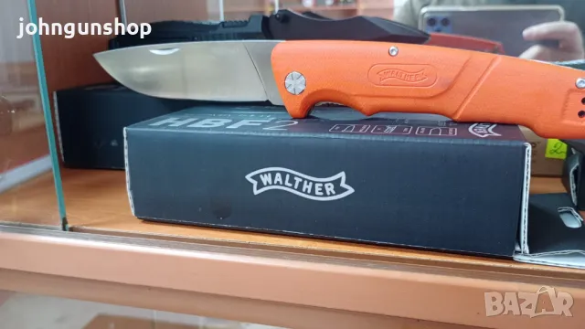 Сгъваем нож Walther HBF 1 Hunting Knife, снимка 2 - Ножове - 46952578