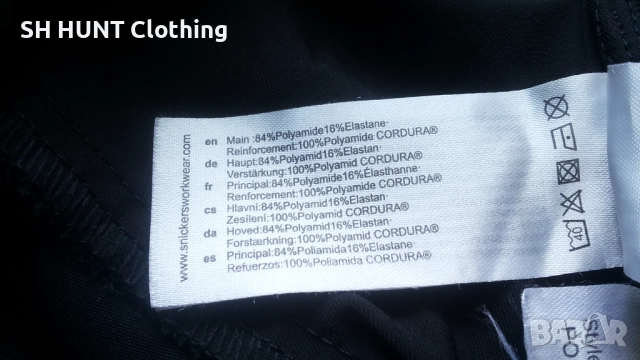 SNICKERS 6108 Work Stretch Shorts размер 44 / S работни еластични къси панталони W4-404, снимка 17 - Панталони - 51968427