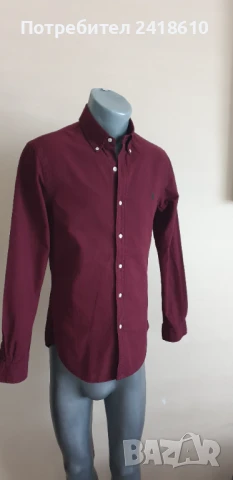 POLO Ralph Lauren Slim Fit  Cotton Mens Size S ОРИГИНАЛ! Мъжка Риза, снимка 4 - Ризи - 51237847