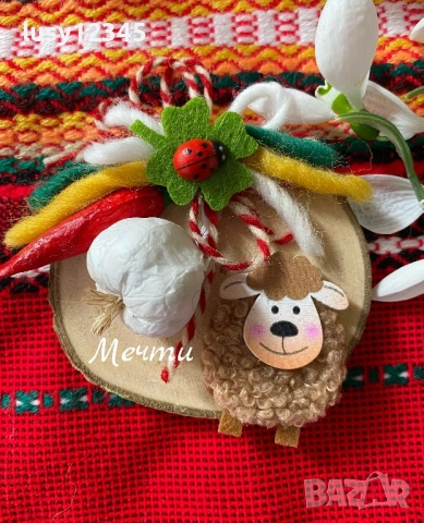 Пъстри, весели, първомартенски шайби-магнити!