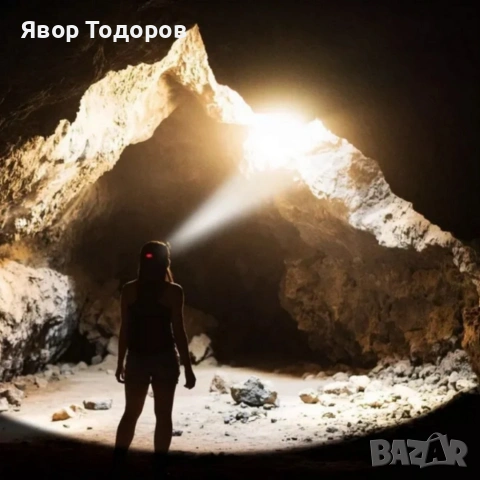 Мощен Led челник 5 в 1 с регулируем ъгъл, снимка 4 - Друга електроника - 53801777