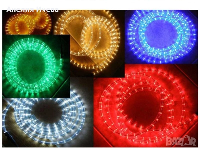 Светещ LED маркуч за коледна украса , снимка 4 - Други - 51872348