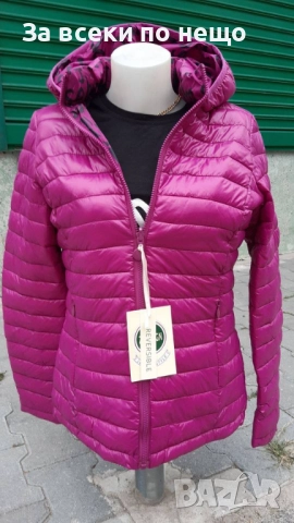 Дамско Лилаво Яке С 2 Лица Код SV-54