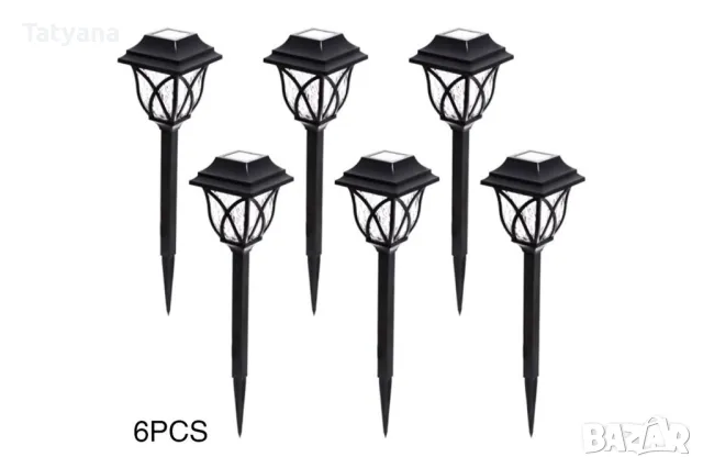 Соларни лампи 6бр, снимка 1