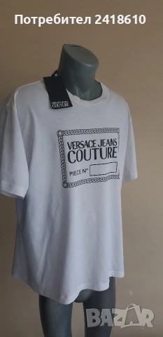 Versace Jeans Couture Cotton Regular Fit Mens Size XL НОВО! ОРИГИНАЛ! Мъжка Тениска!, снимка 7 - Тениски - 53904574