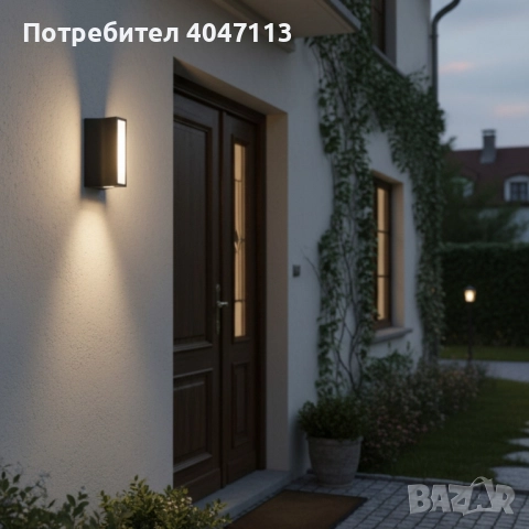 Висококачествена LED стенна лампа , снимка 5 - Лед осветление - 51783279