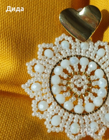 Нови бохо обеци в три цветови модела, снимка 16 - Обеци - 53958977