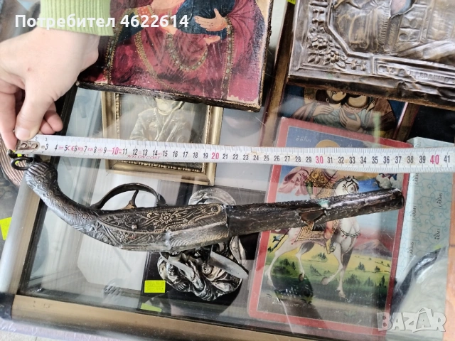 Кремъчен пищов, снимка 2 - Антикварни и старинни предмети - 54256432
