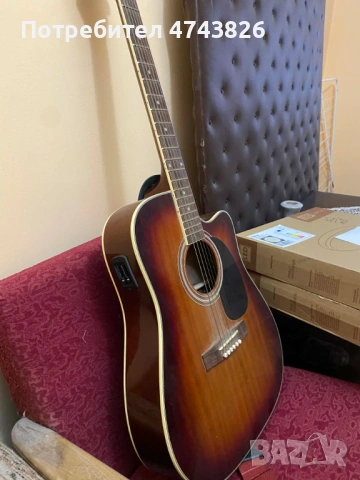 Акустична китара Factor LA700 – Sunburst, с пикап