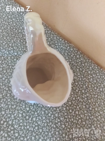 Латиера Нимфа - ръчно изработена Belleek Ирландия , снимка 4 - Декорация за дома - 53439598