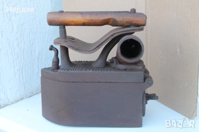 Немска ютия на пара , снимка 5 - Антикварни и старинни предмети - 52539571