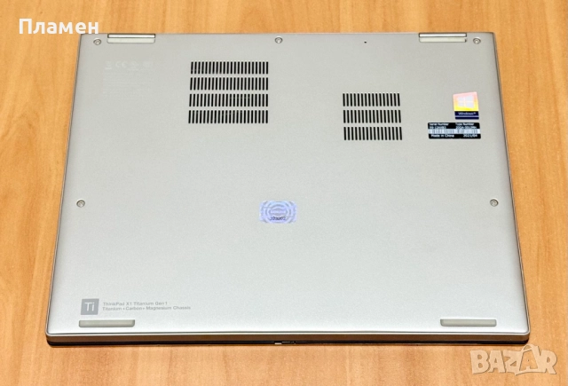 Lenovo X1 Titanium Yoga 2-in-1/CORE i5-1130G7/16GB/512GB SSD/2K Touch 100% sRGB, снимка 7 - Лаптопи за работа - 52887156