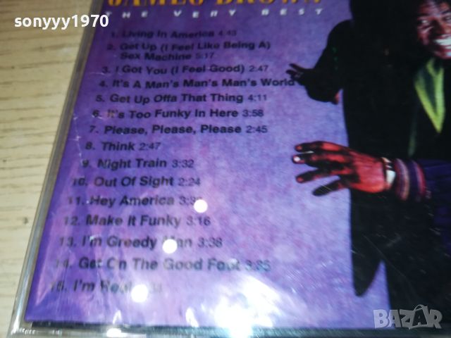 JAMES BROWN CD 2207240840, снимка 18 - CD дискове - 46654589