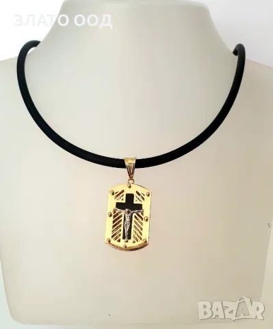 Златни колиета със силикон