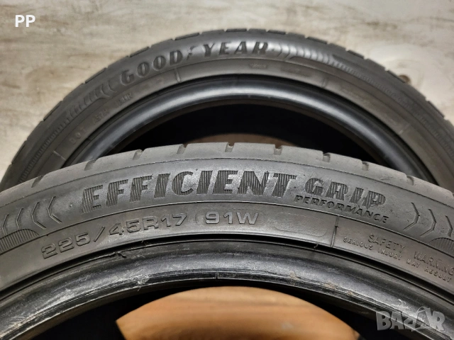 225/45/17 Goodyear / летни гуми, снимка 5 - Гуми и джанти - 53627596