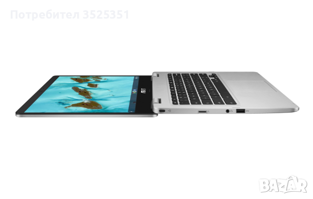 НОВ Лаптоп/Laptop - ASUS Chromebook с гаранция, 10ч. батерия., снимка 7 - Лаптопи за работа - 44952738