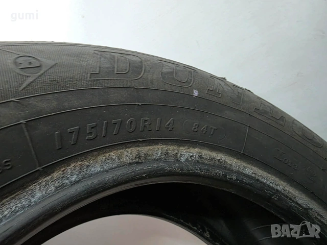 4бр летни гуми 175/70/14 DUNLOP L04660 , снимка 6 - Гуми и джанти - 53159534