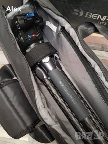 Карбонов статив BENRO TTOR24CLV с флуидна глава S4PRO, снимка 3 - Чанти, стативи, аксесоари - 50968567