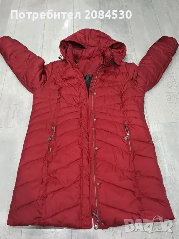 Дамско дълго яке със сваляща се качулка  ,,BONITA"  -N:44 (немско), снимка 5 - Якета - 49695391