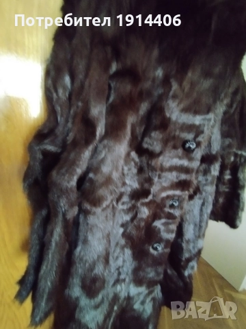 Дамско палто мурмел, снимка 4 - Палта, манта - 51871125