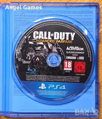 Call of Duty Advanced Warfare Playstation 4 PS4 PS5 Плейстейшън 5 CoD, снимка 3 - Игри за PlayStation - 52591210