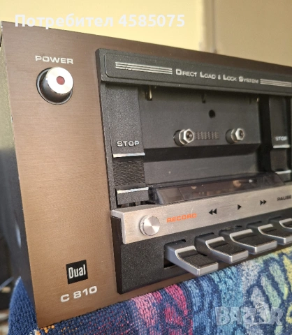 Касетен дек DUAL C810, снимка 4 - Декове - 53874884