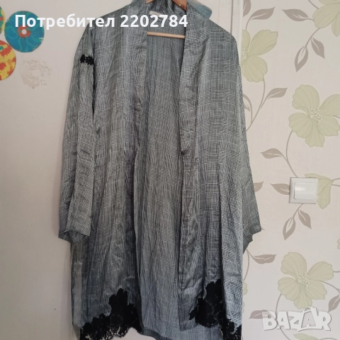 Дамски халати естествена коприна,халат., снимка 13 - Нощници - 51783216