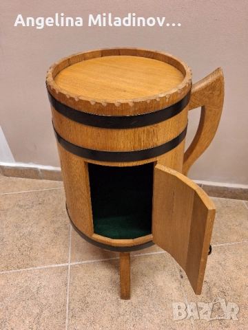 УНИКАТ! Винтидж буре бар, снимка 6 - Шкафове - 51595526