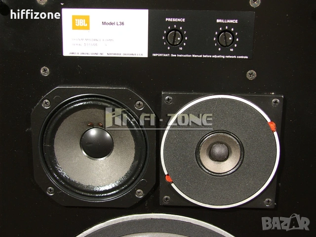 Тонколони  Jbl model l36 , снимка 4 - Тонколони - 53413793
