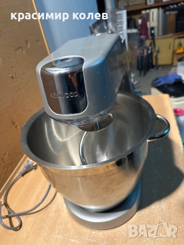 английска кухненска машина (миксер) "Kenwood Chef XL Elite", снимка 7 - Миксери - 53258471