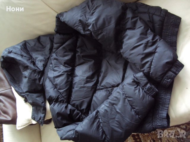 Юношеско топло пухено яке на ADIDAS- ръст М, снимка 6 - Детски якета и елеци - 52502199