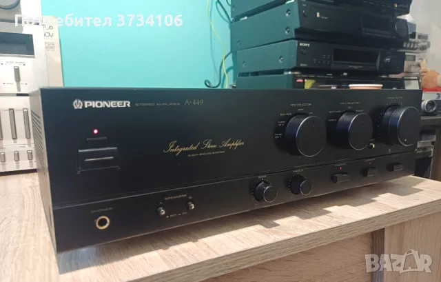 Pioneer A-449, снимка 6 - Ресийвъри, усилватели, смесителни пултове - 47813596