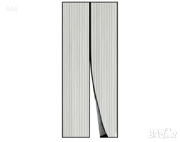 Мрежа завесa, Apalus, с магнит, Защита от насекоми, комари и мухи, десен с линии., снимка 8 - Други стоки за дома - 52888425