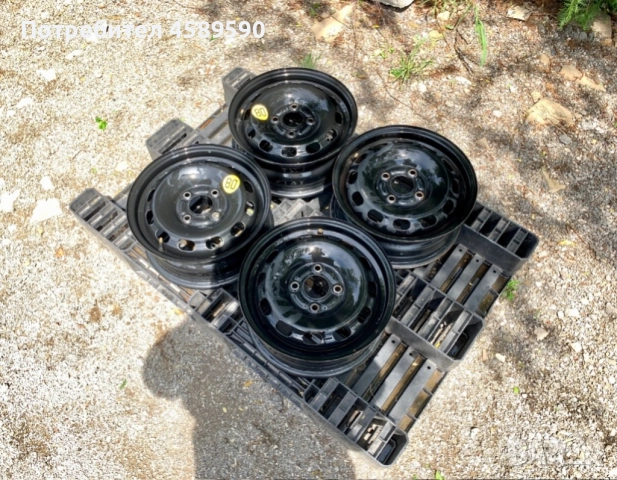 4бр.Оригинални железни джанти 14цола 4x108 за Ford Fiesta,Focus,Ka,Fusion, снимка 3 - Гуми и джанти - 51808307