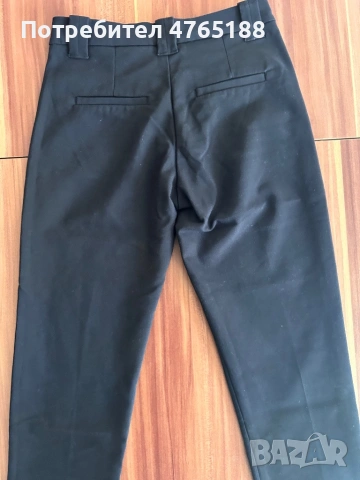 Черен официален панталон BERSHKA , снимка 3 - Панталони - 53837158