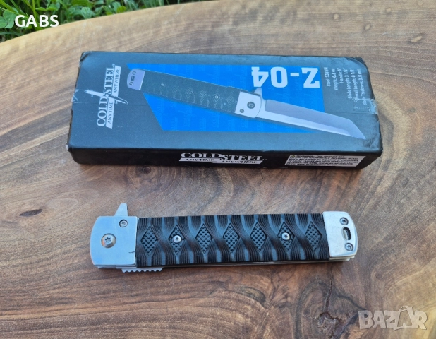 Сгъваем джобен нож Cold Steel Z-04 Tanto, снимка 5 - Ножове - 51522805