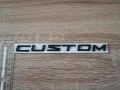 черен гланц емблема Custom за Ford, снимка 3