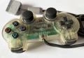 PlayStation 2 Clear Transparent Controller PS2 Оригинален  контролер, снимка 7