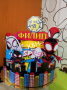  Картонена торта Spidey Amazing friends Спайди и неговите невероятни приятели, снимка 1 - Други - 40598369