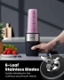 SHARDOR Смути блендер 900W, личен блендер с 2 * 24 унции преносими чаши без BPA, снимка 3