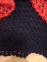 Ръчно плетен дамски шал- кръг, снимка 4