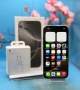 ГАРАНЦИОНЕН!!! Apple iPhone 16 Pro, 128GB, 5G, Natural Titanium + подарък оригинален адаптер Apple, снимка 3