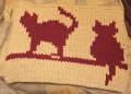 Ръчно плетено одеяло за кучета и котки , снимка 11