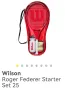 Ракети за тенис Wilson Roger Federer 25 starter set , снимка 3