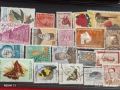 Стари пощенски марки от цял свят смесени ЖИВОТНИ, ЛИЧНОСТИ,ПЕПЕРУДИ за КОЛЕКЦИЯ 52033, снимка 11