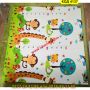 Сгъваемо детско килимче за игра, топлоизолиращо 180x200x1cm - Жираф и Цифри - КОД 4137, снимка 12