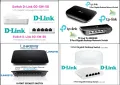 Гигабитови Суичове Linksys, TP-Link и D-Link, снимка 1