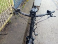 28 цола електрически алуминиев велосипед с 21 скорости усилени капли амортисьори предни като нов , снимка 13