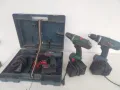 Винтоверт BOSCH GSR12VSH-2  12V  2.0Ah Комолект: боди, 2 батерии, зарядно и куфар. Made in GERMANY Б, снимка 1